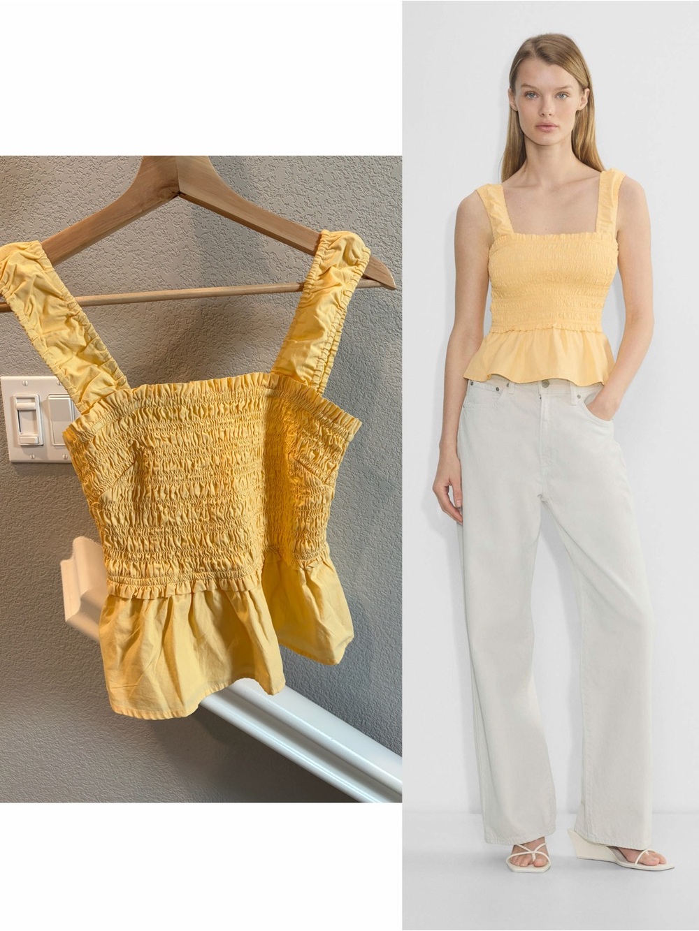 NWT Aritzia Wifred Tabitha poplin Top